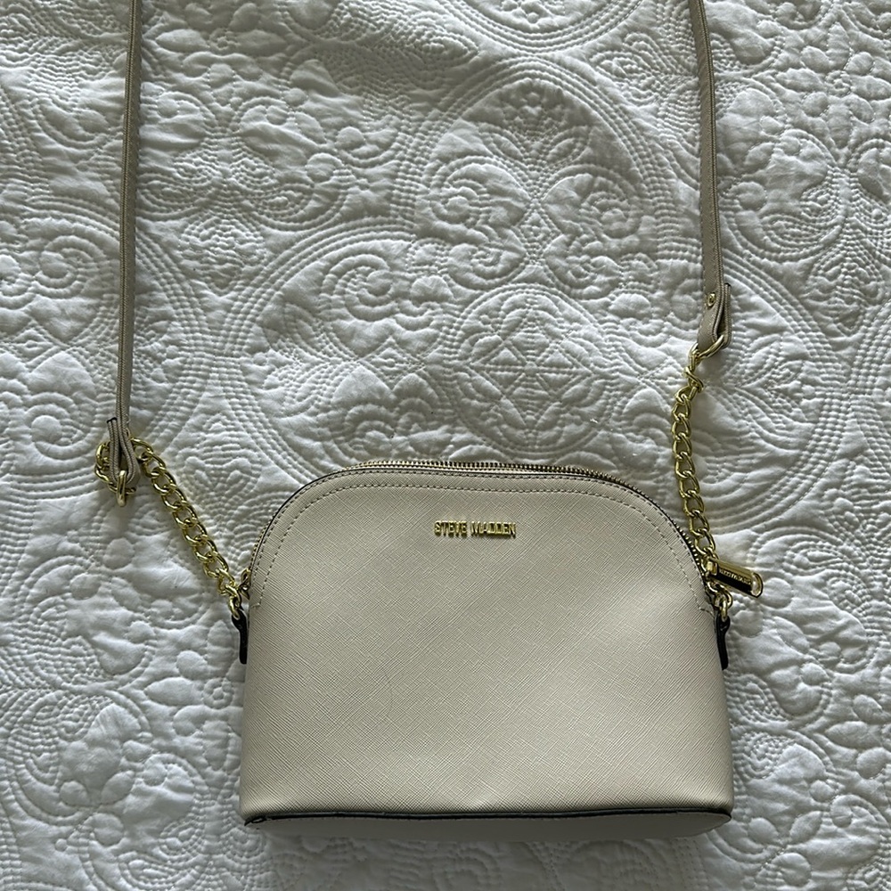 Cream Crossbody purse